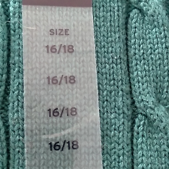 Handsome NWT Boy's 16/18 Nautica beautiful deep green sweater/gray trim - Picture 7 of 9